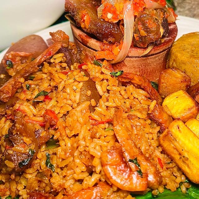 Jungle village rice.