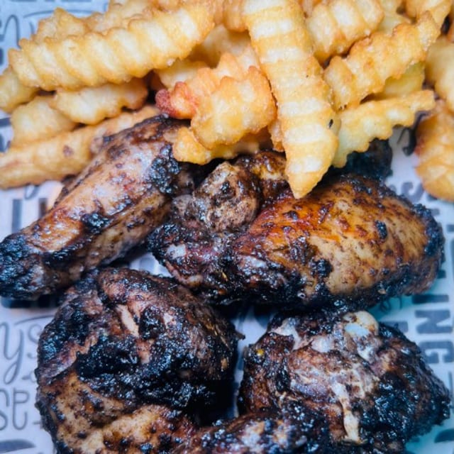 Jerk wings.