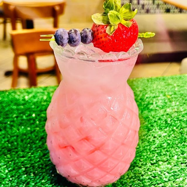Berry colada.